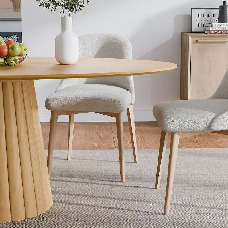 Dovelina 67 3 Color Options Oval Dining Table for 6 People - 67x33.5x31