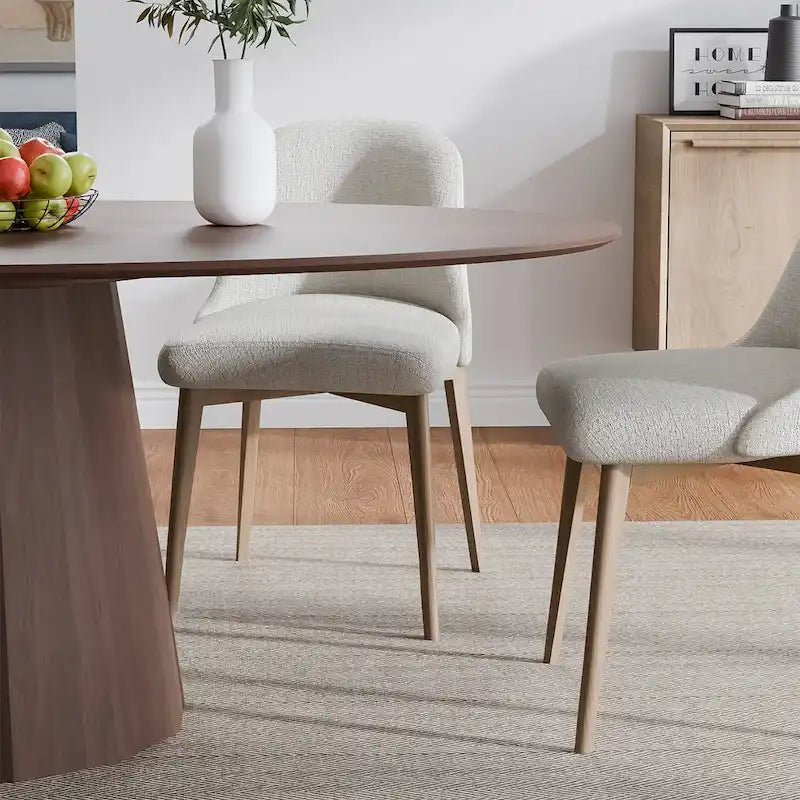 Dovelina 67 3 Color Options Oval Dining Table for 6 People - 67x33.5x31