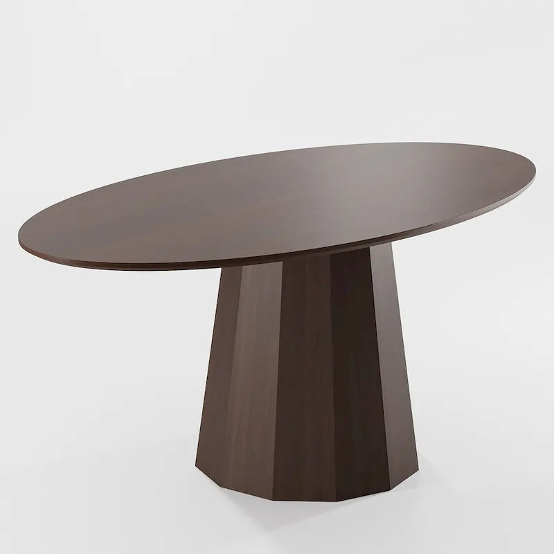Dovelina 67 3 Color Options Oval Dining Table for 6 People - 67x33.5x31