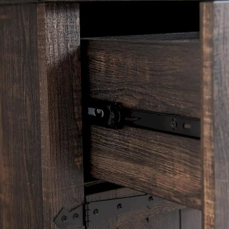 Farmhouse Slim Bathroom Storage Cabinet, 68 Tall Storage Cabinet