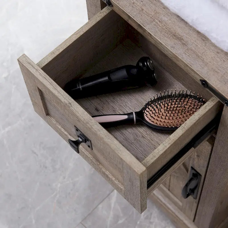 Farmhouse Slim Bathroom Storage Cabinet, 68 Tall Storage Cabinet