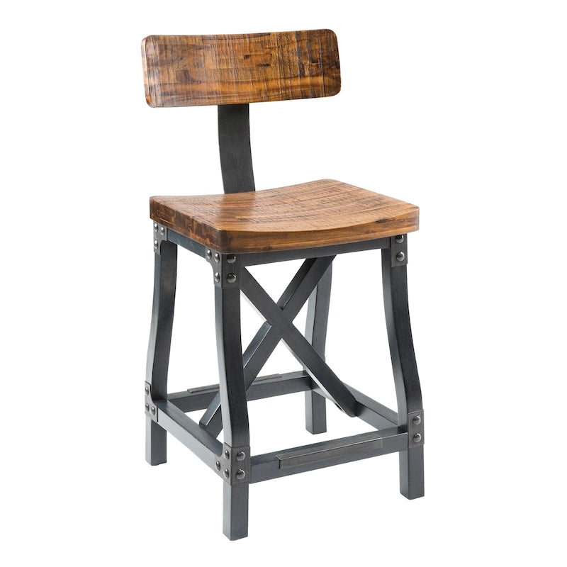 Lancaster Counter Stool with Back