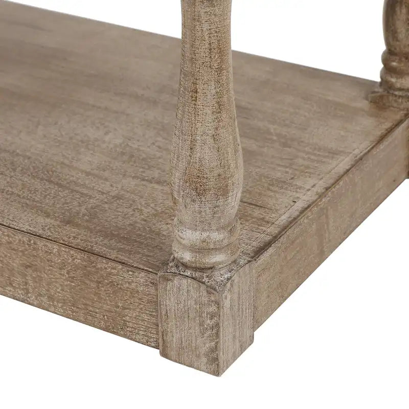 Upholstered Beige Linen Entryway and Bedroom Bench - 17.75 H x 35.5 W x 15.75 D