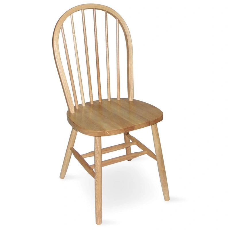 Solid Wood Windsor Spindle Back Dining Chair