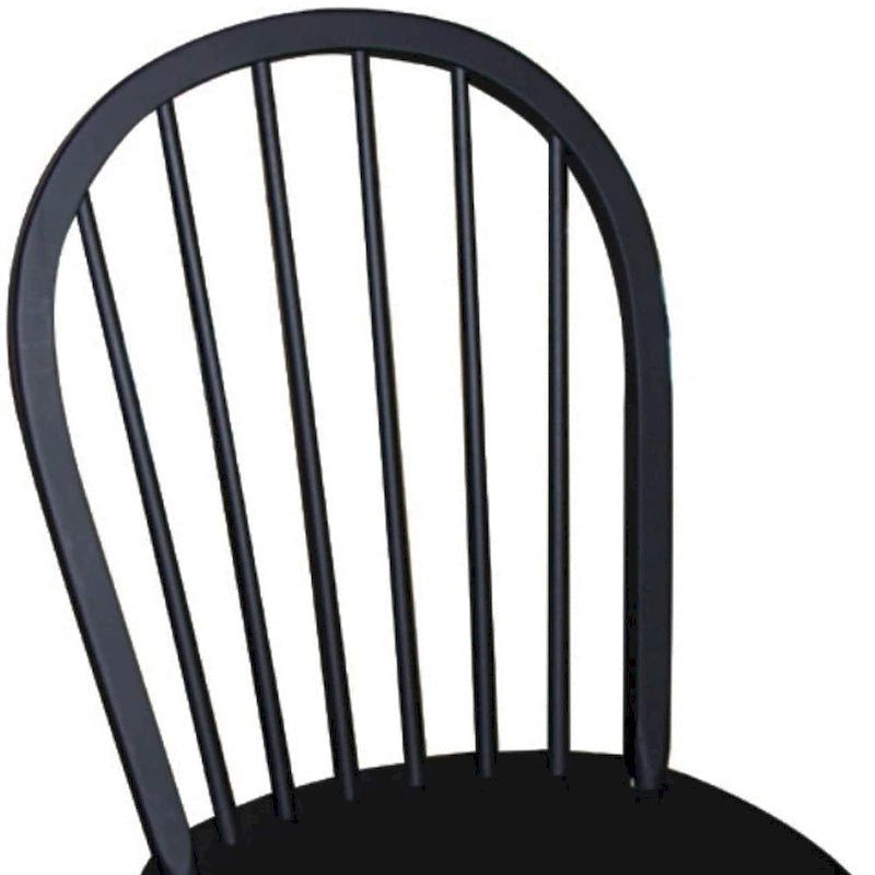 Solid Wood Windsor Spindle Back Dining Chair