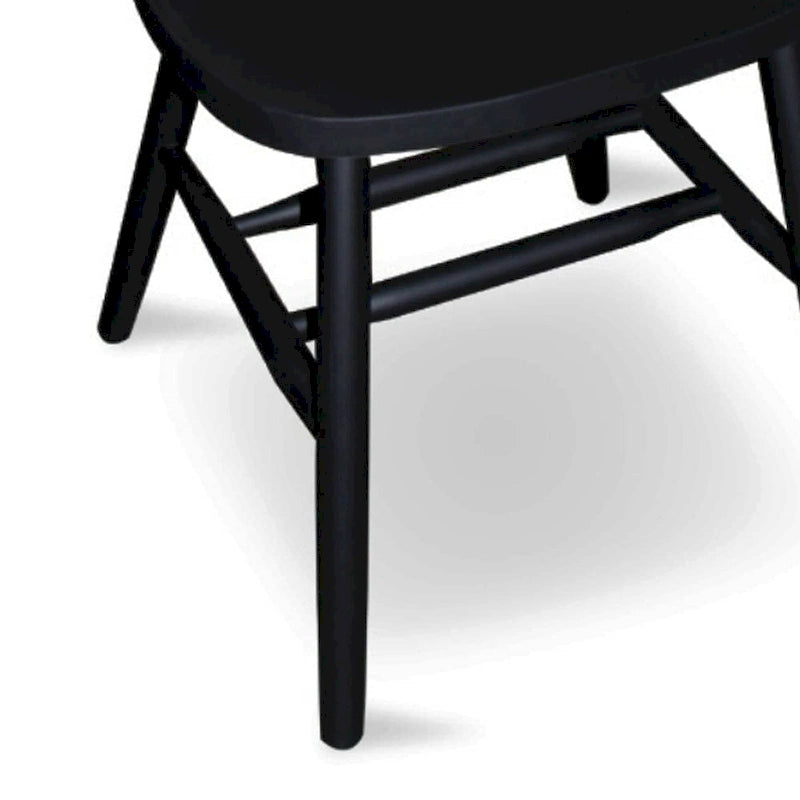 Solid Wood Windsor Spindle Back Dining Chair