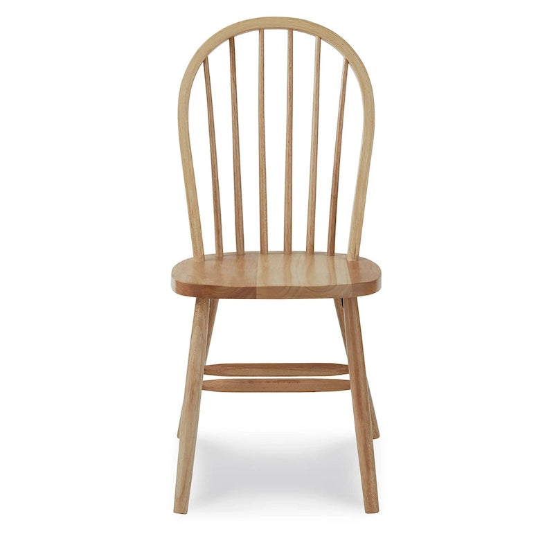 Solid Wood Windsor Spindle Back Dining Chair