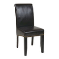 Five Bridge Eco Parsons Faux Leather Nailhead Chair