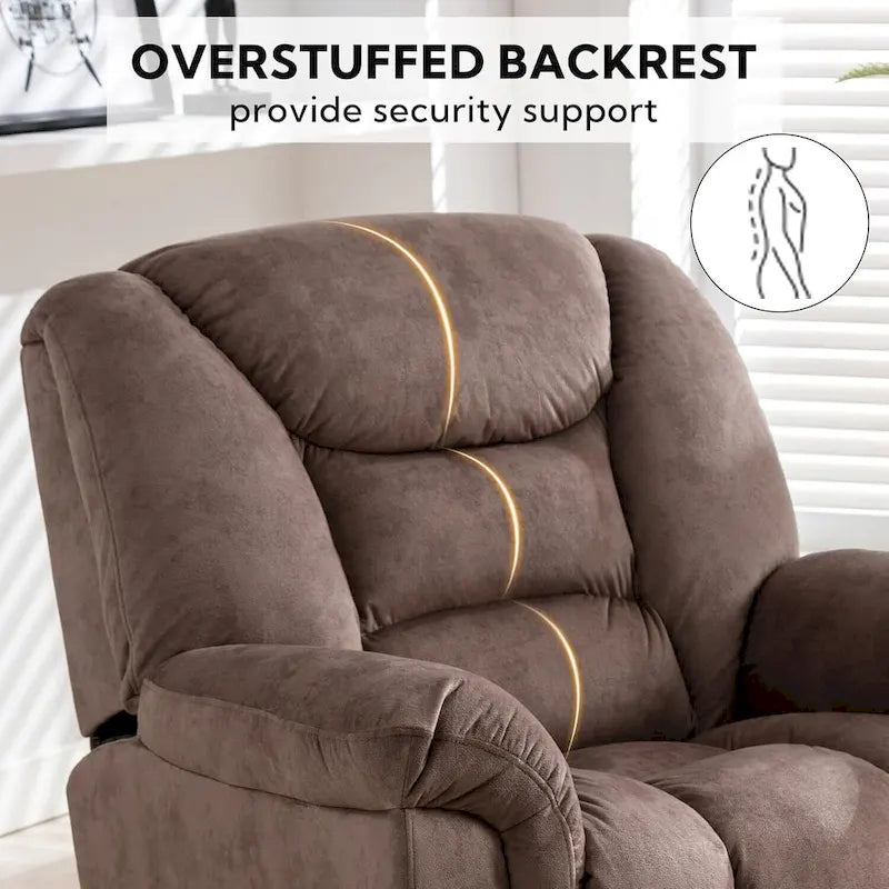 Oversize Swivel Manual Swivel Recliner