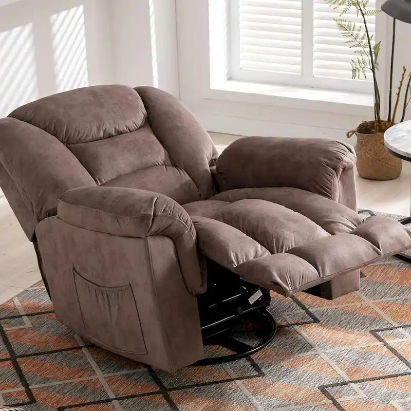 Oversize Swivel Manual Swivel Recliner