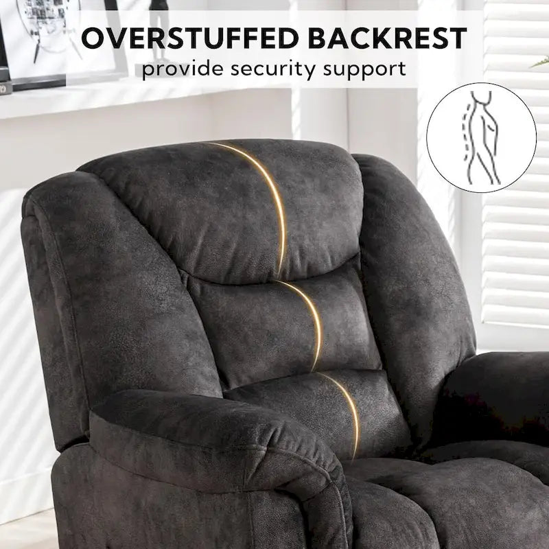 Oversize Swivel Manual Swivel Recliner