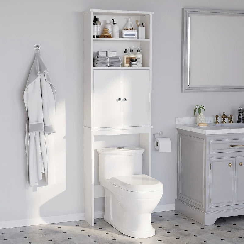 Over The Toilet Storage Cabinet with Door