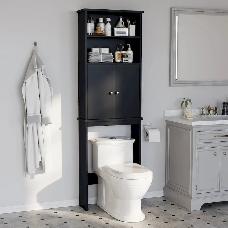 Over The Toilet Storage Cabinet with Door