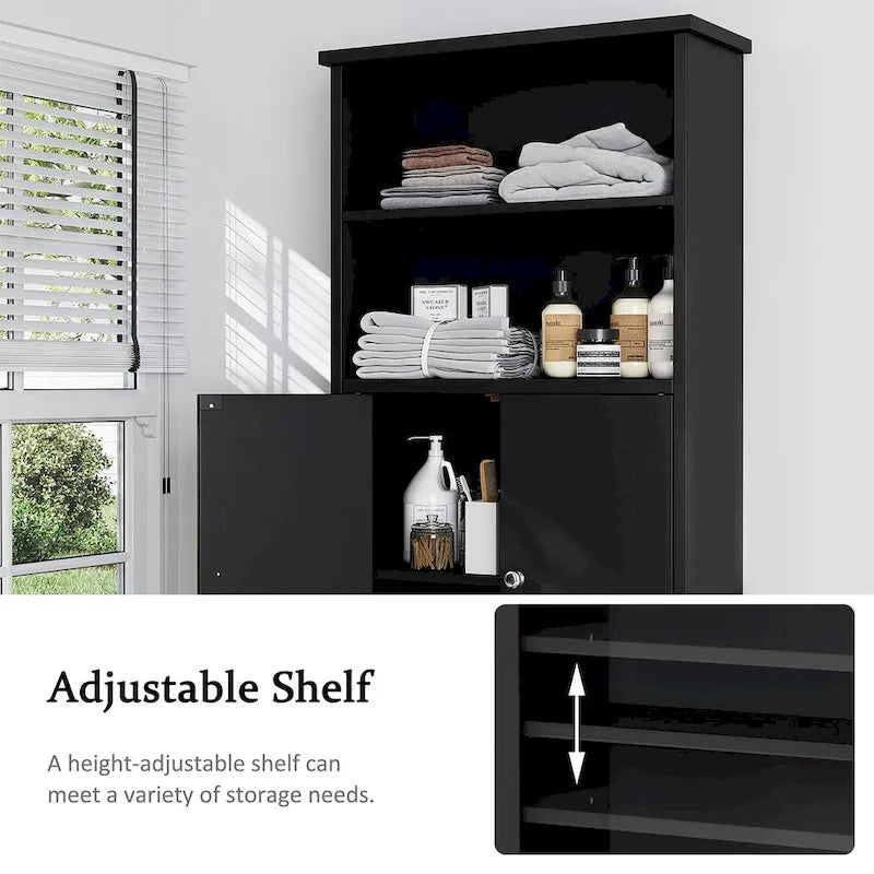Over The Toilet Storage Cabinet with Door
