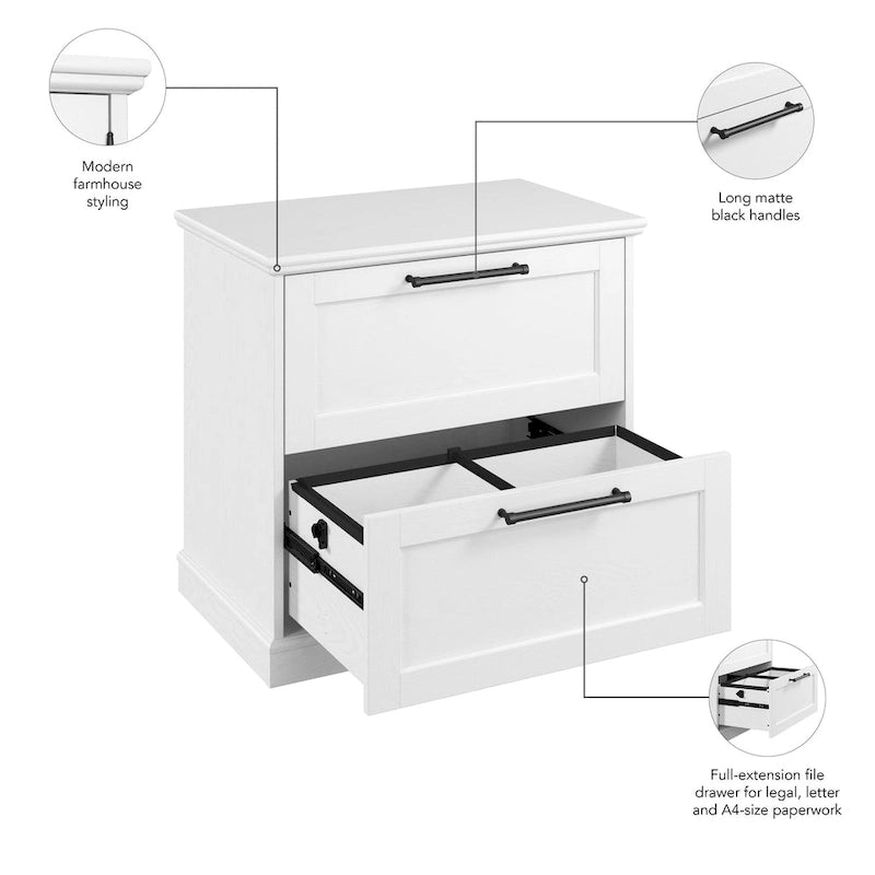 Westbrook 2 Drawer Lateral File Cabinet