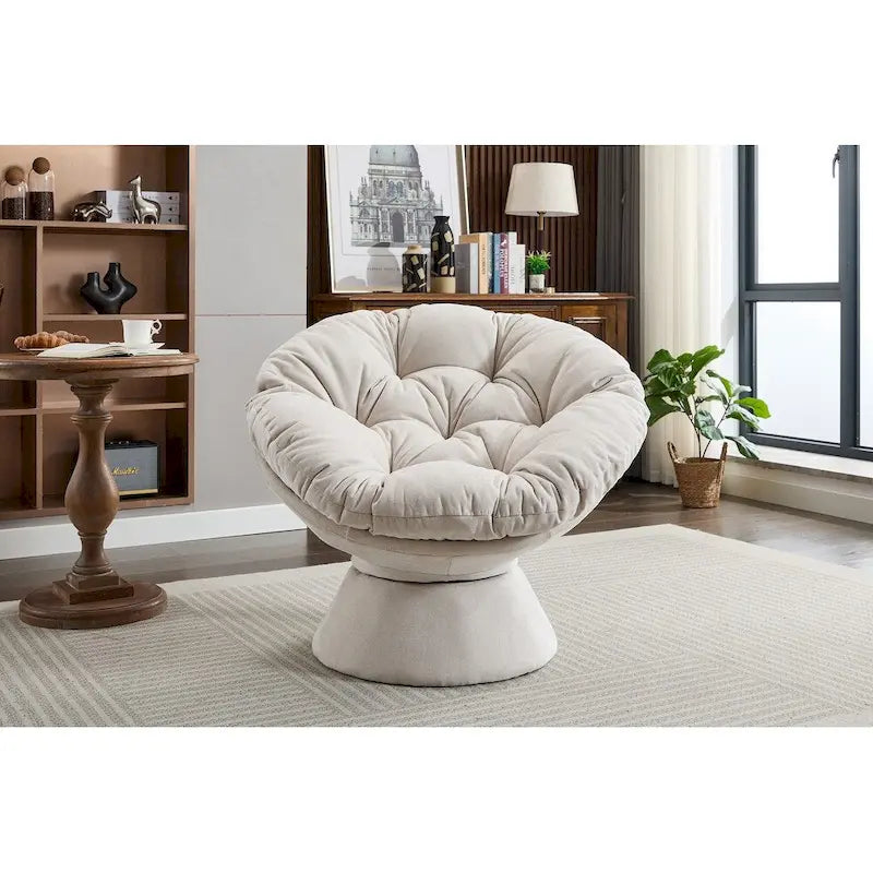 360 Swivel Barrel Chair Oversized Swivel Accent Chair