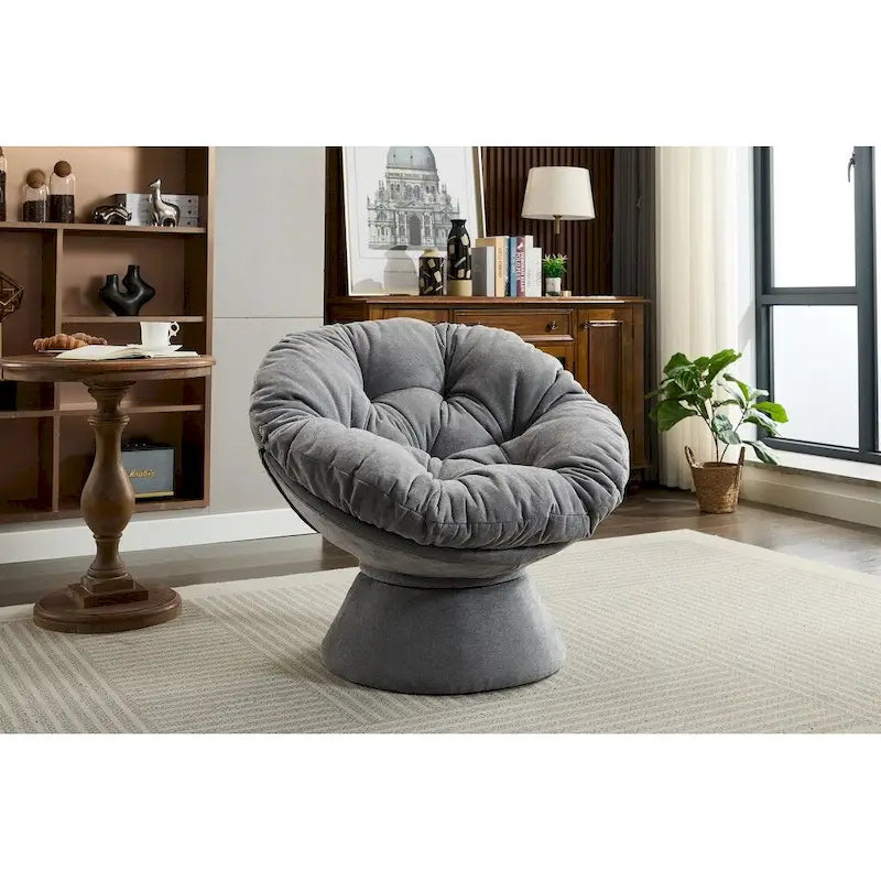 360 Swivel Barrel Chair Oversized Swivel Accent Chair