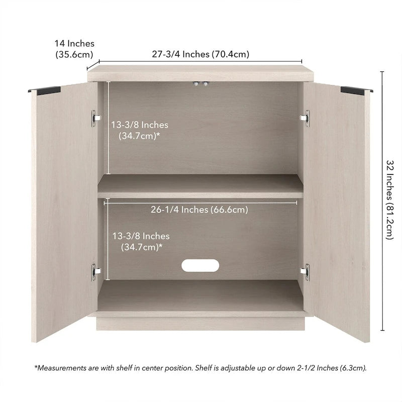 Mansfield 28 Wide Rectangular Accent Cabinet - 27.75 Wide