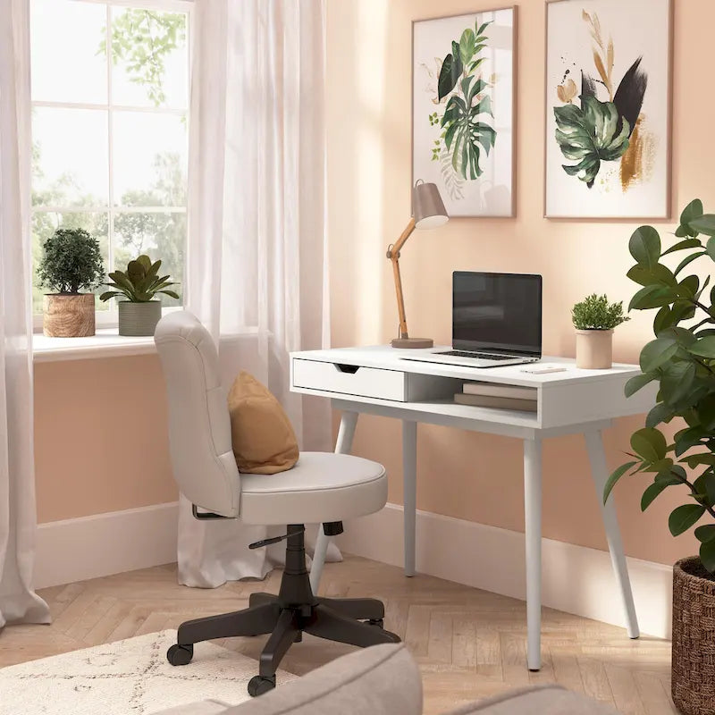 Nora 40W Writing Computer Desk with Storage