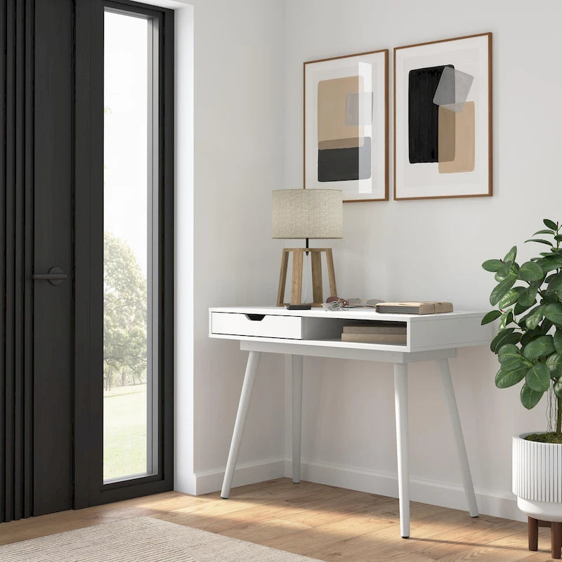 Nora 40W Writing Computer Desk with Storage