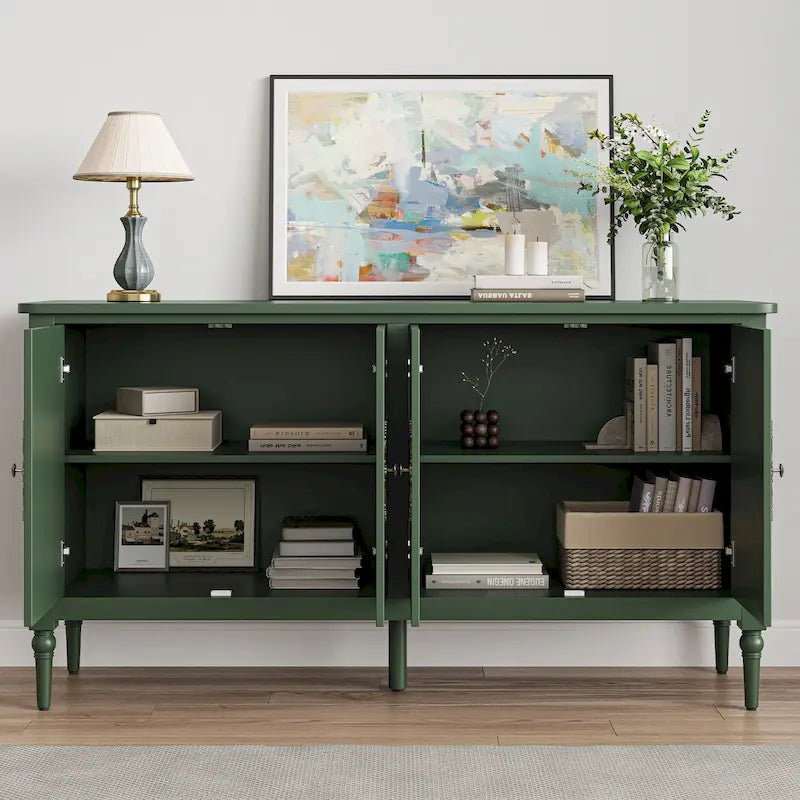 58 Accent Cabinet with 4 Doors