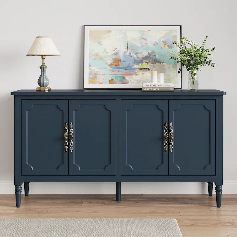 58 Accent Cabinet with 4 Doors