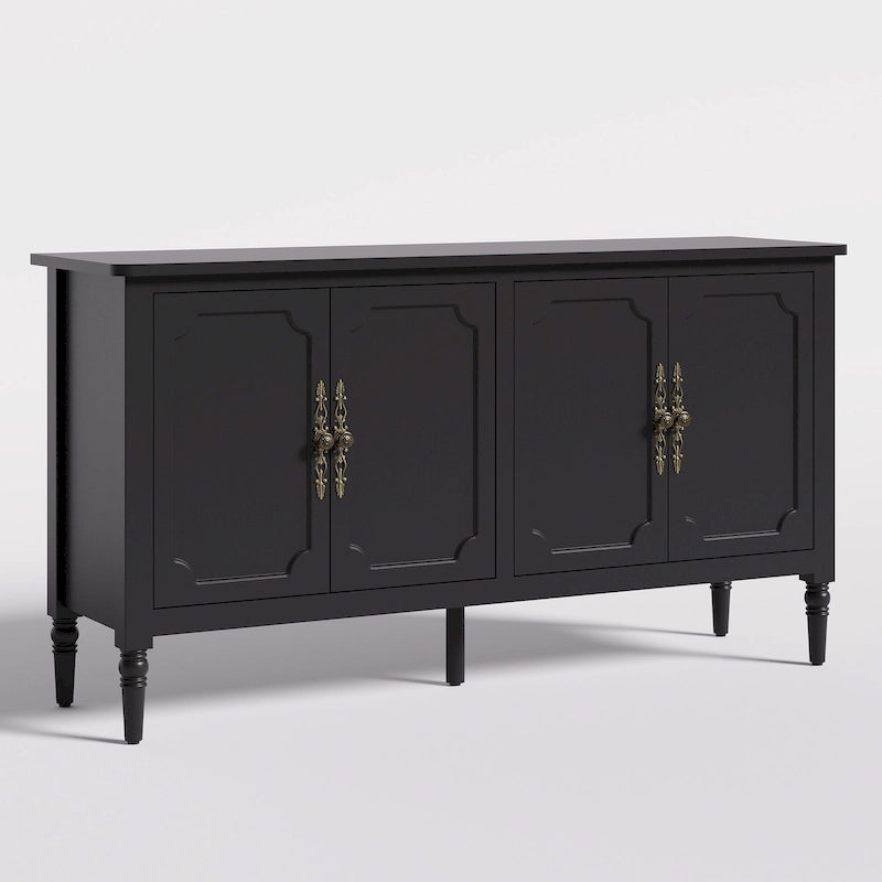 58 Accent Cabinet with 4 Doors